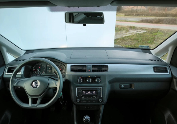 Volkswagen Caddy cena 72900 przebieg: 122337, rok produkcji 2019 z Wąsosz małe 154